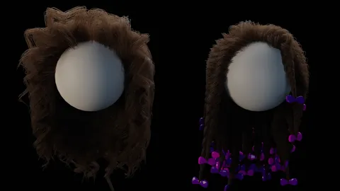 Hair Nodes - Blender geometry nodes