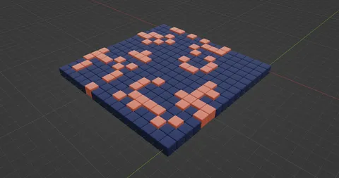 Game Of Life - Blender geometry nodes