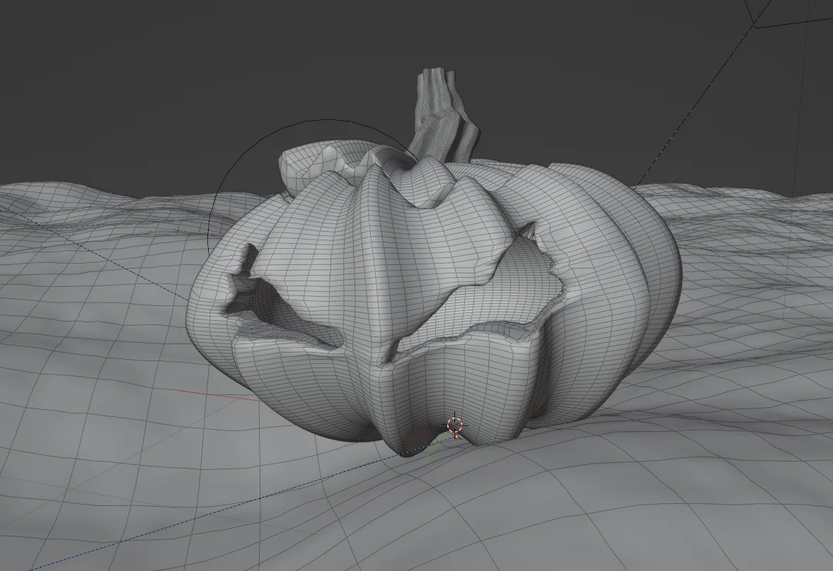 Geometry Node Pumpkin screenshot 2