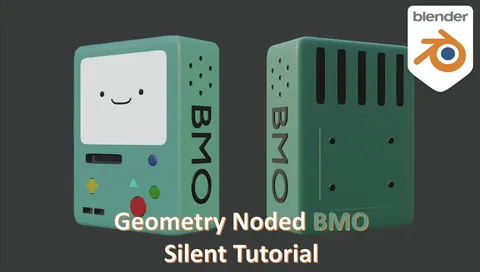 Geometry Noded BMO - Blender tutorials & courses
