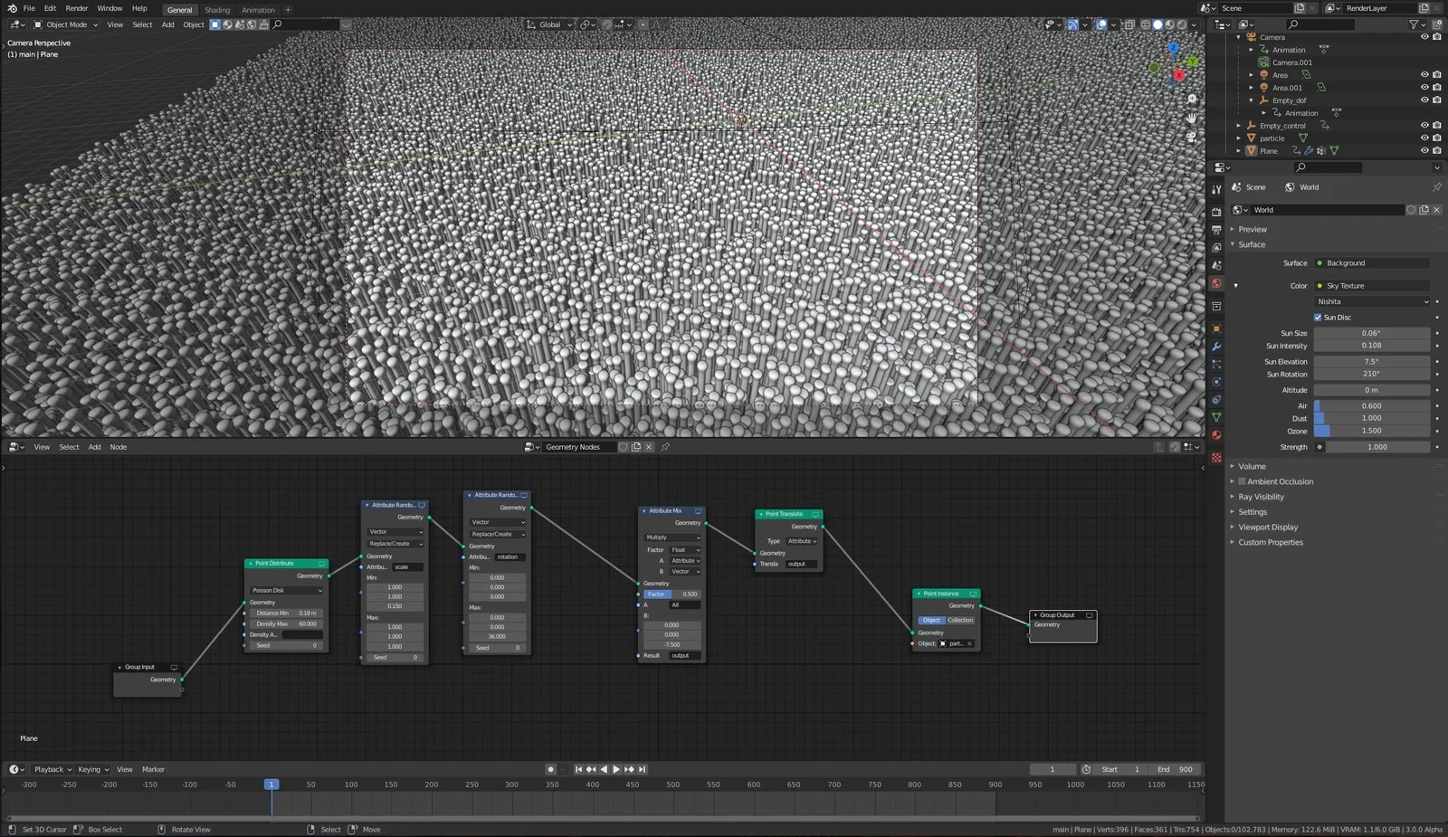 Geometry Nodes Animations screenshot 8