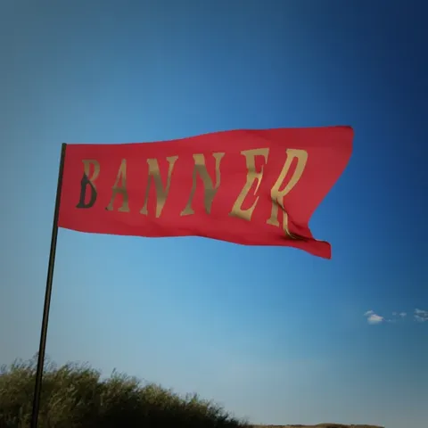 Flag Generator - Blender geometry nodes