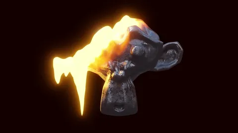 Melting Effect - Blender geometry nodes