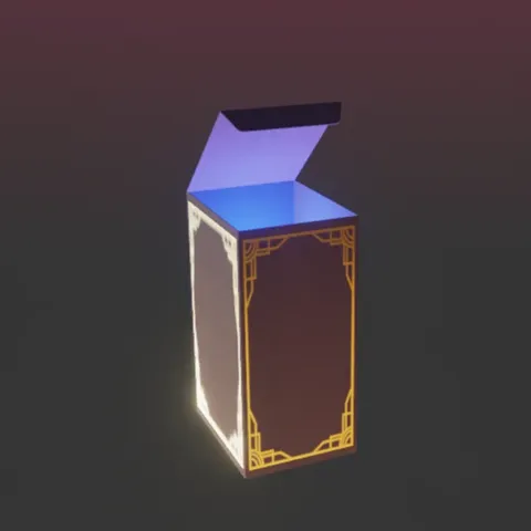 Product Box Generator - Blender geometry nodes