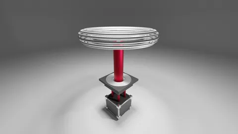 Tesla Coil Generator - Blender geometry nodes
