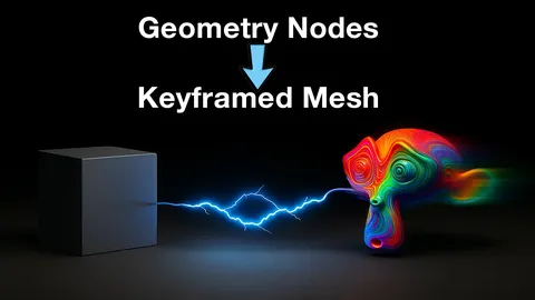 Geometry Nodes to Keyframes - Blender addons