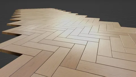 Wooden Floor Generator - Blender geometry nodes
