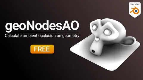 geoNodesAO - Blender geometry nodes