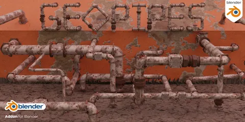 GeoPipes - Blender addons