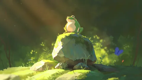 Ghibli-Style Frog Animation - Blender tutorials & courses