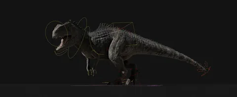 Giganotosaurus - Blender 3d models