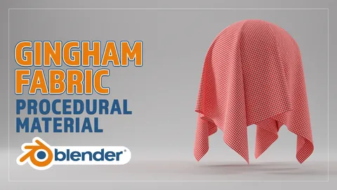 Gingham Fabric - Blender shaders
