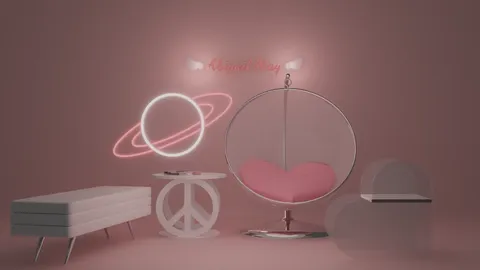 Girly Pack - Blender 3d models