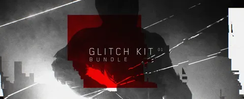 Glitch Kit 01 Bundle - Blender textures & materials