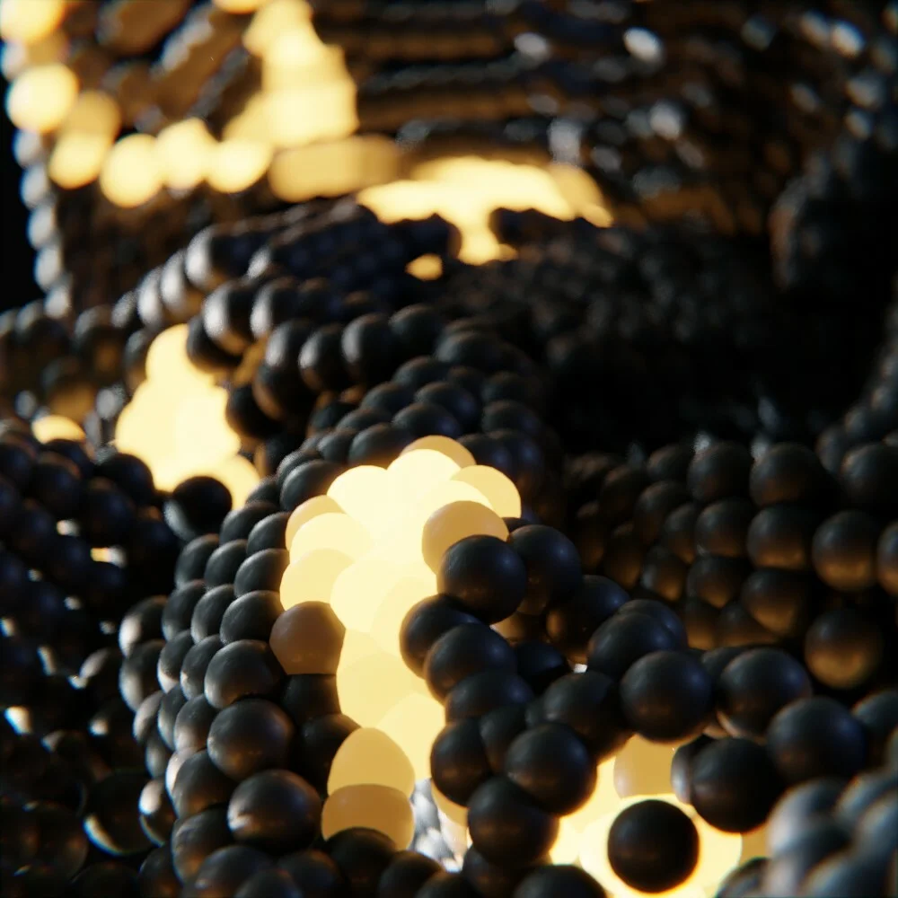 Glow Ball Wall Example screenshot 3