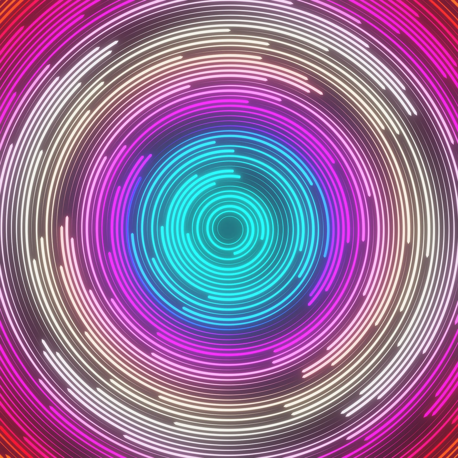 Glowing Round Trails screenshot 3