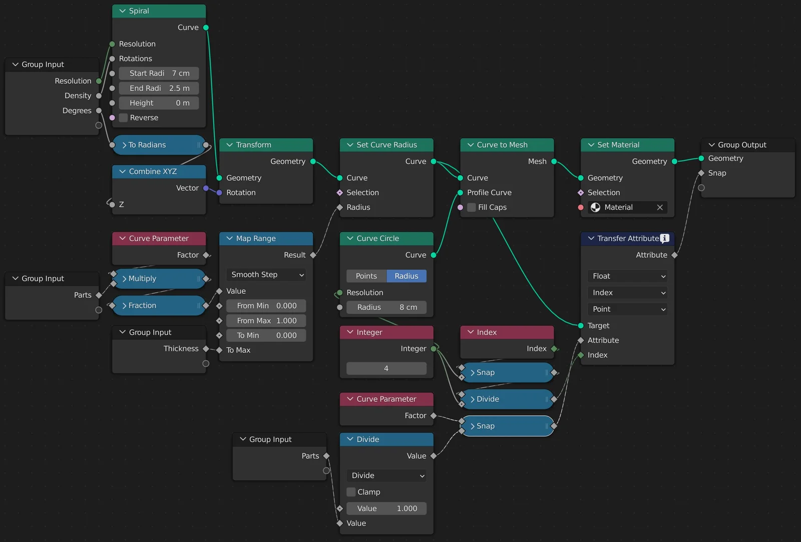 Glowing Round Trails screenshot 5