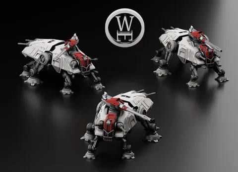 GMO Heavy Assault Walker - Blender 3d models