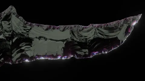 Obsidian Knife Generator - Blender geometry nodes