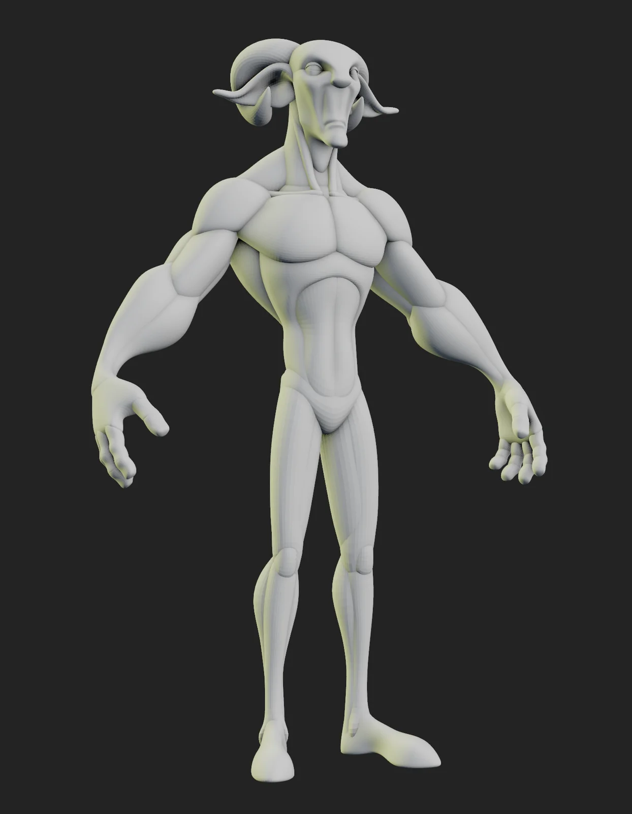 Goat Creature Blockout screenshot 2