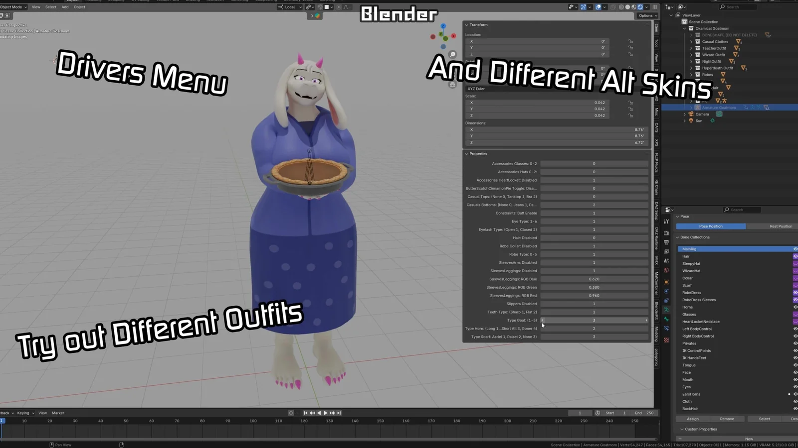 GoatMom Model Pack screenshot 4