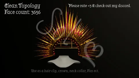 Goddess Crown - Blender 3d models