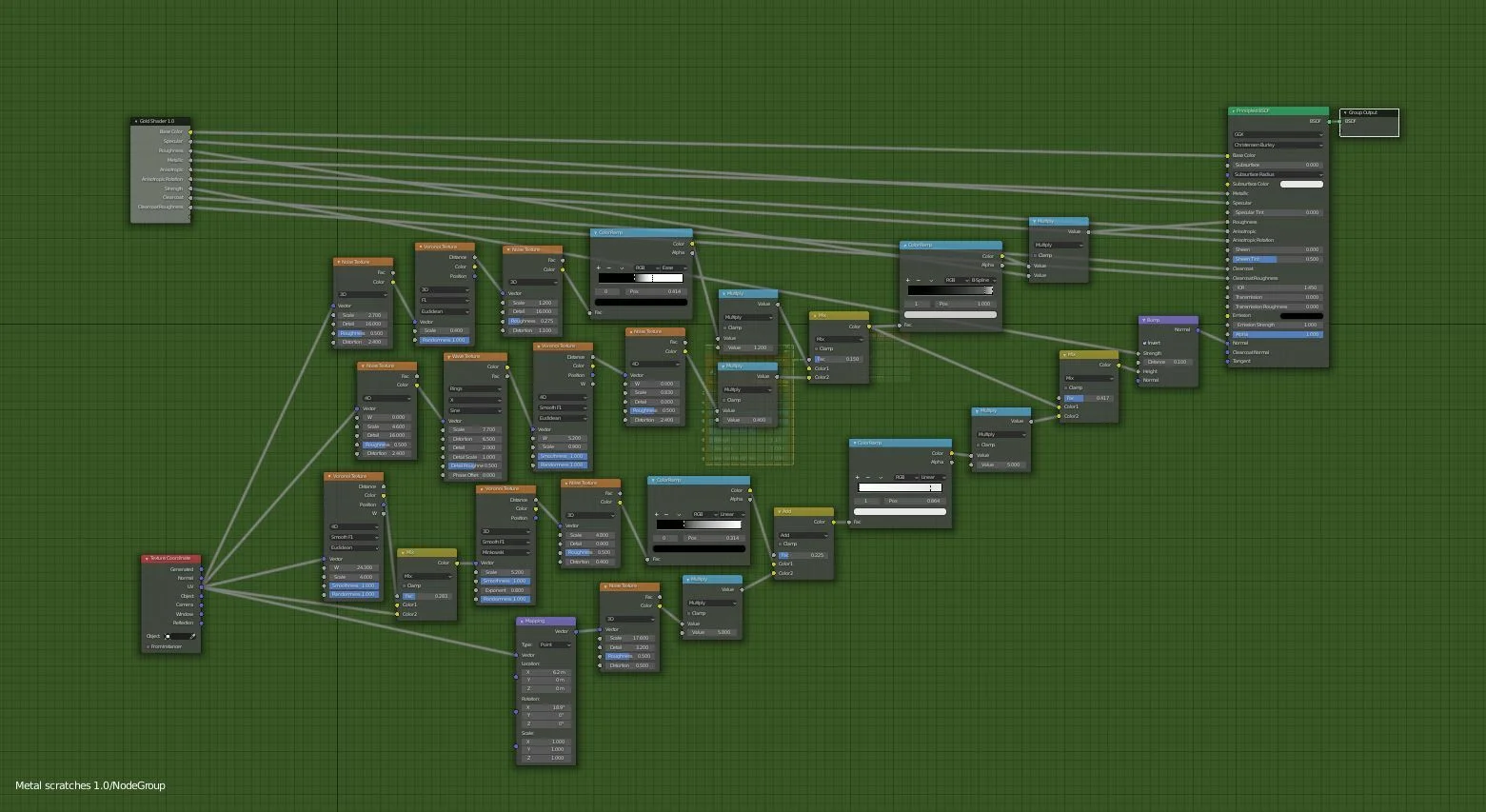 Customizable Gold Shader screenshot 4