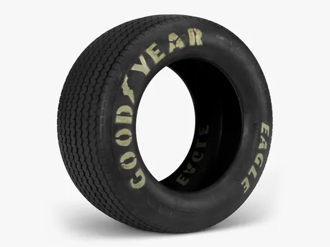 Goodyear Billboard Tire - Blender 3d models