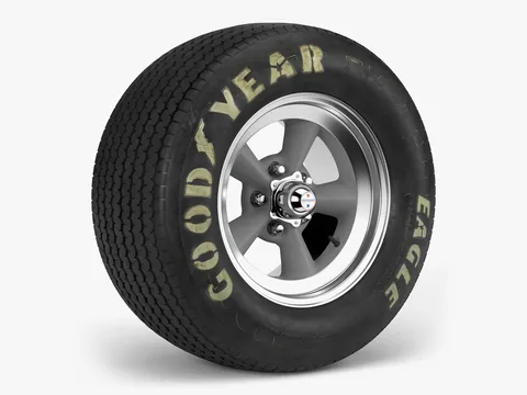 Goodyear Billboard Torq Thrust - Blender 3d models