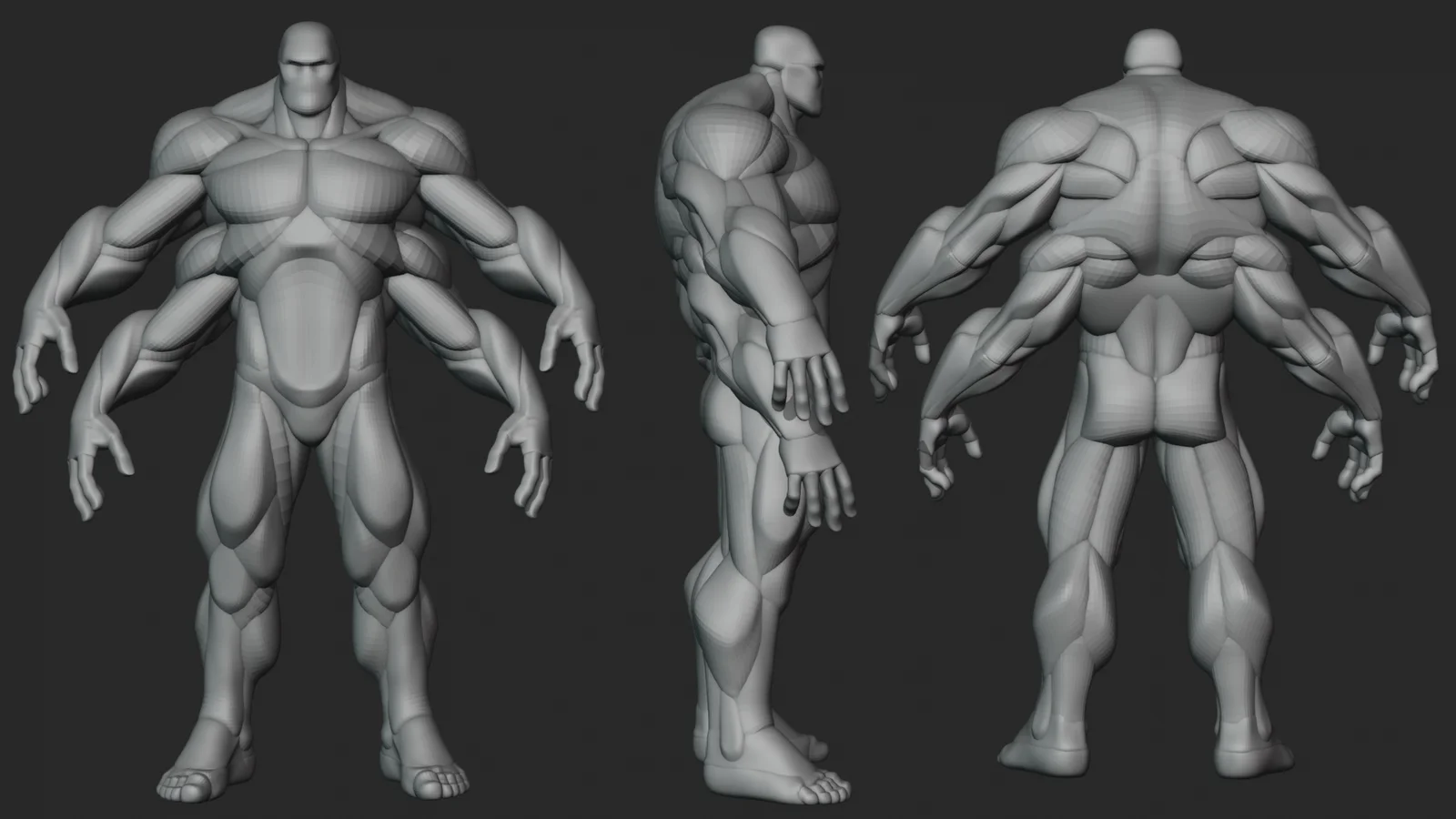 Goro Stylized Blockout screenshot 2