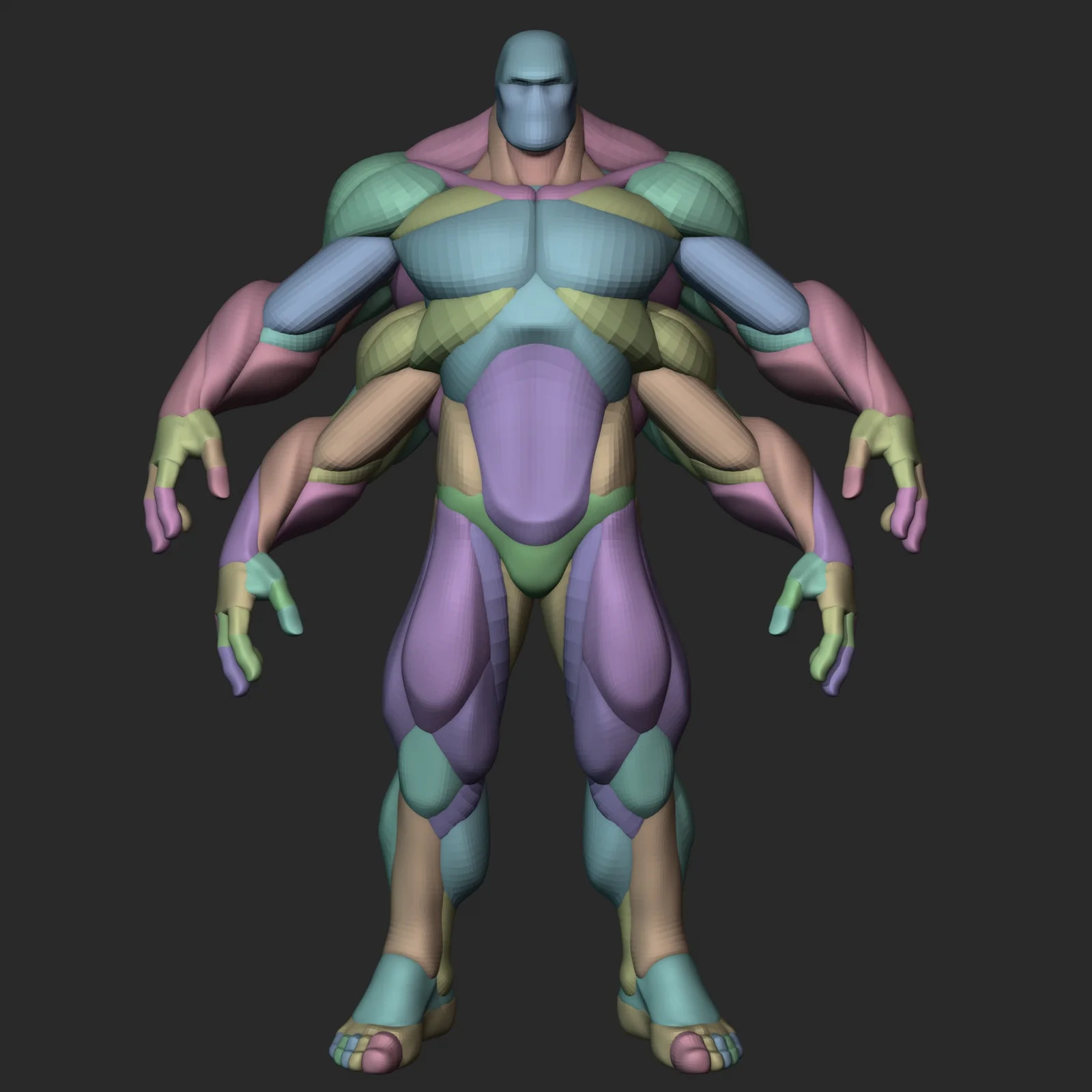 Goro Stylized Blockout screenshot 3