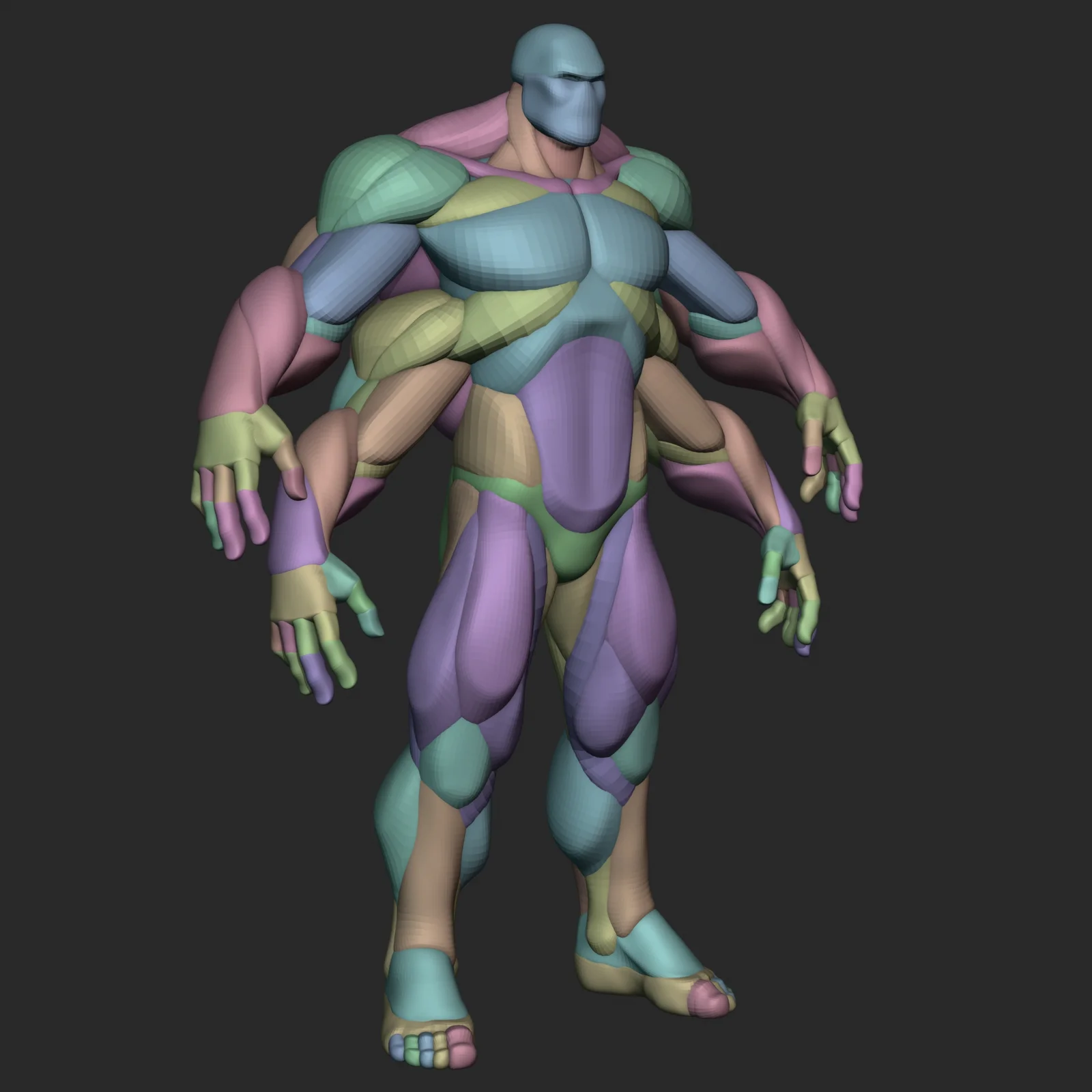 Goro Stylized Blockout screenshot 4