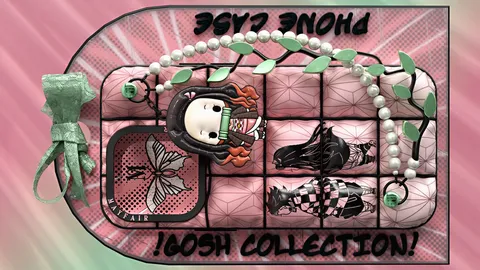 Gosh Nezuko Phone Cases - Blender 3d models