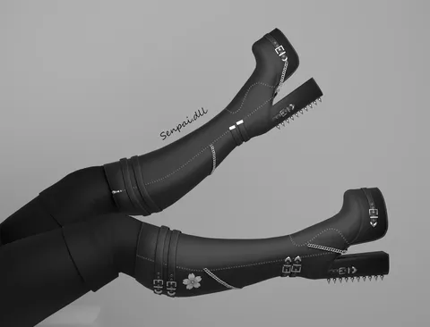 Goth Boots - Blender 3d models