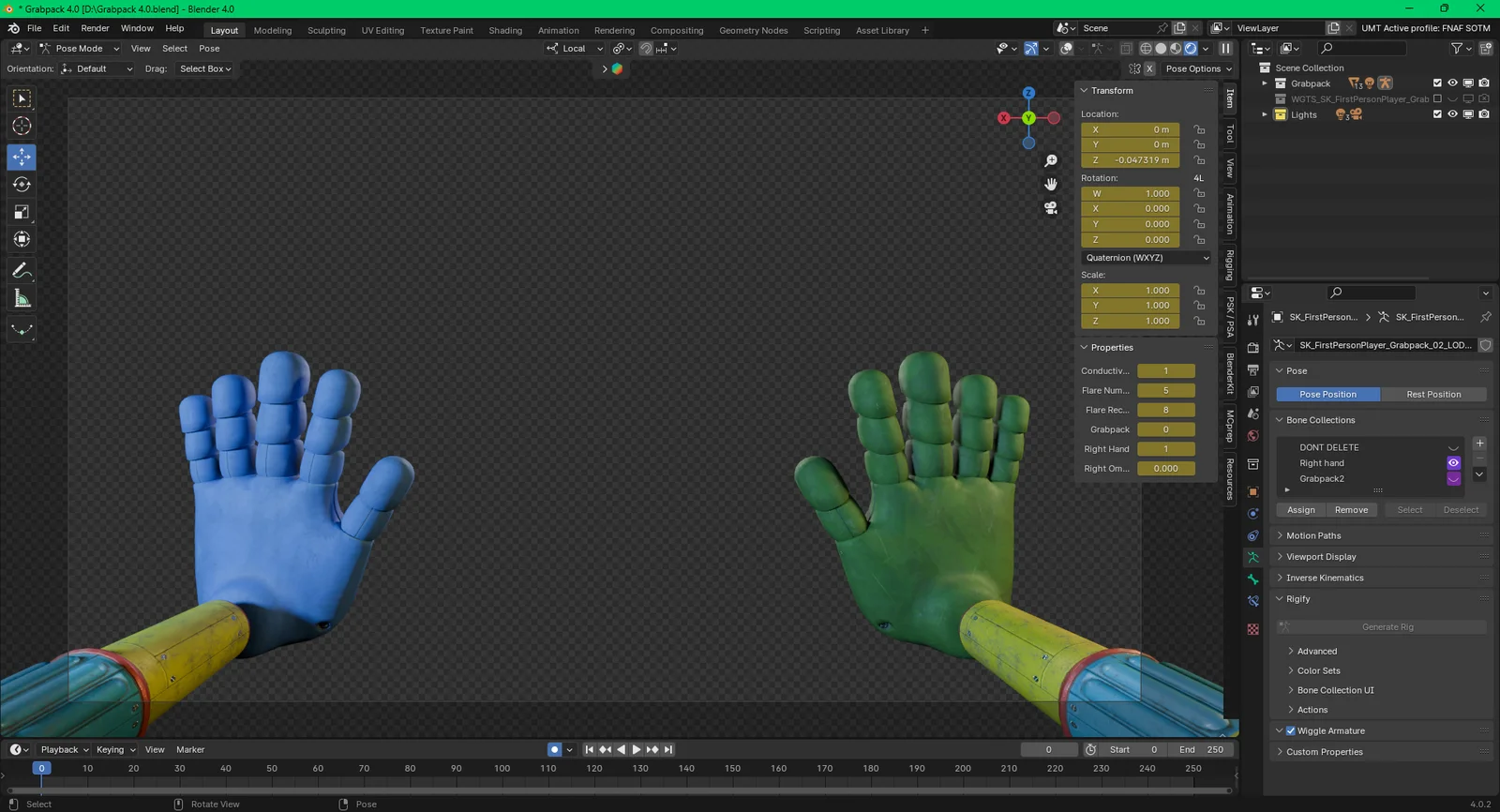 Grabpack Rig screenshot 2