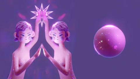 Gradient Glitter Shader - Blender shaders