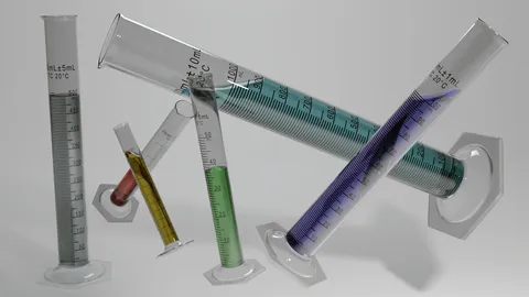 Graduated Cylinders - Blender 3d models