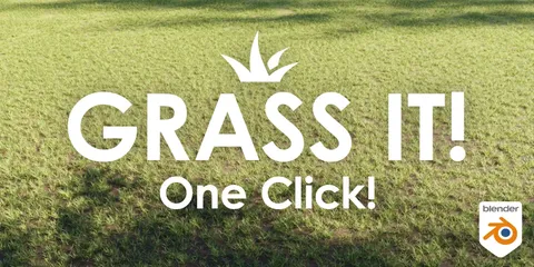 Grass It - Blender addons