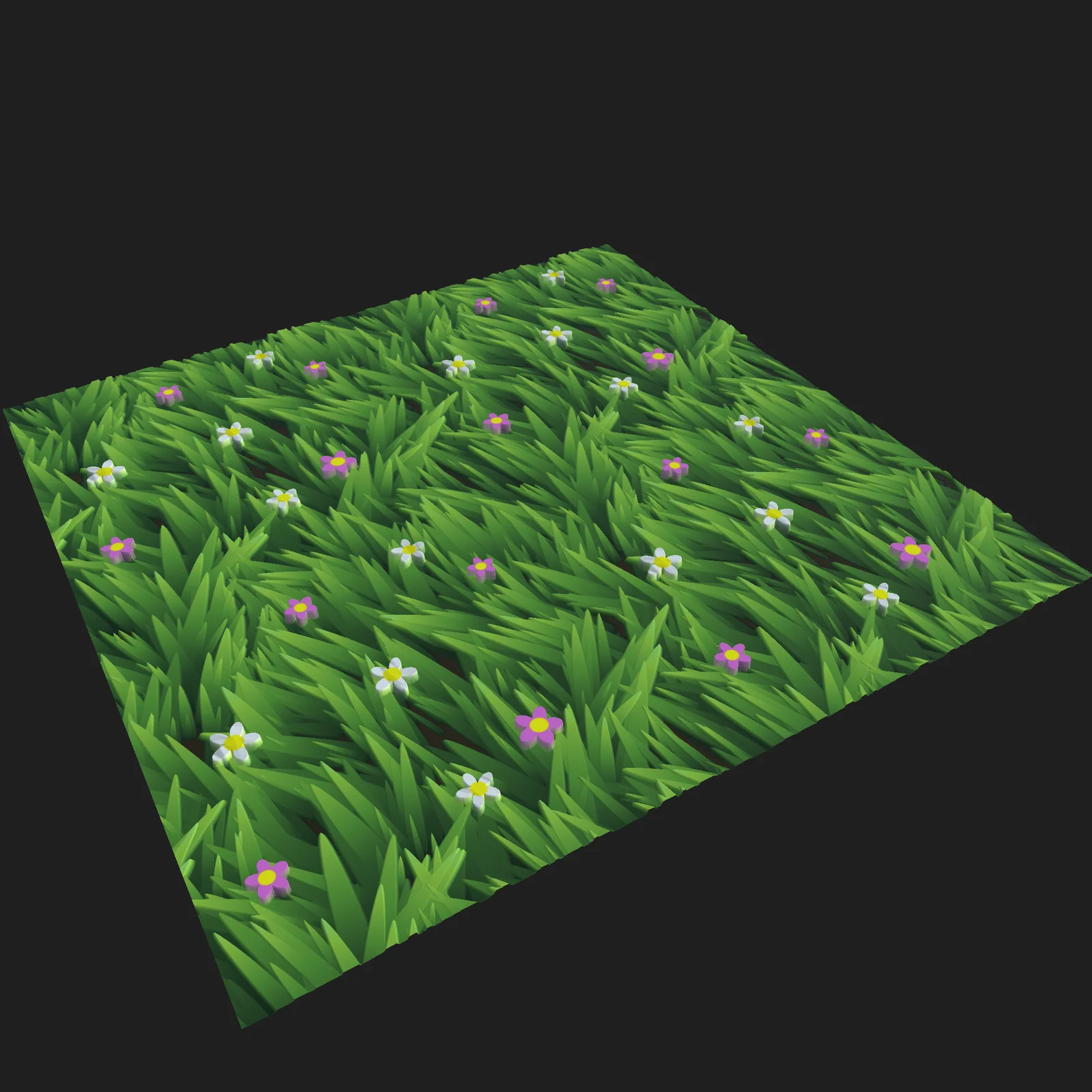 Stylized Grass with Flowers screenshot 3