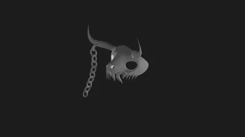 Dog Skull Asset - Blender 3d models