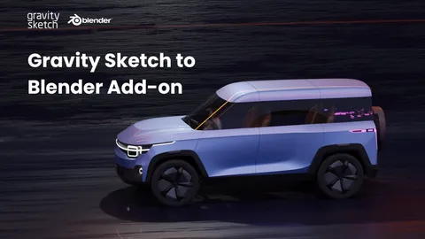 Gravity Sketch to Blender - Blender addons