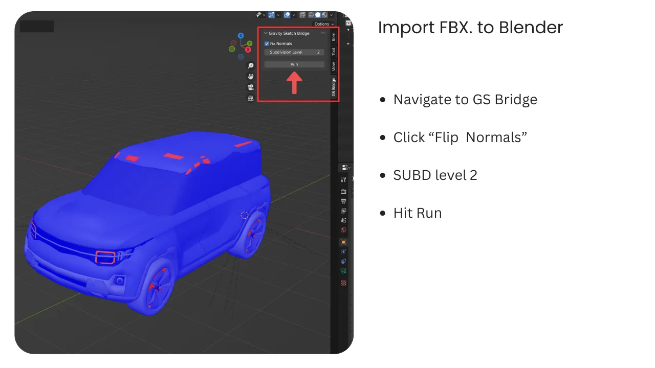 Gravity Sketch to Blender screenshot 4