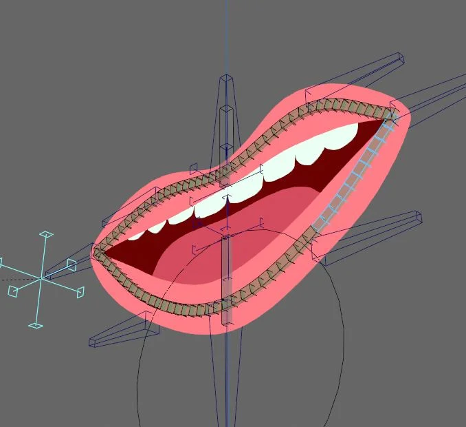 Grease Pencil 2D Mouth Rig screenshot 4