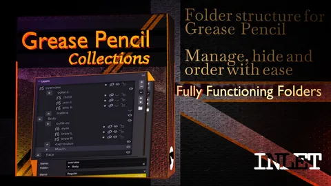 Grease Pencil Collections - Blender addons