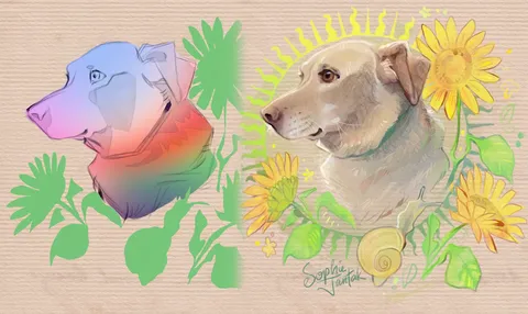 Grease Pencil Painting Demo - Blender tutorials & courses