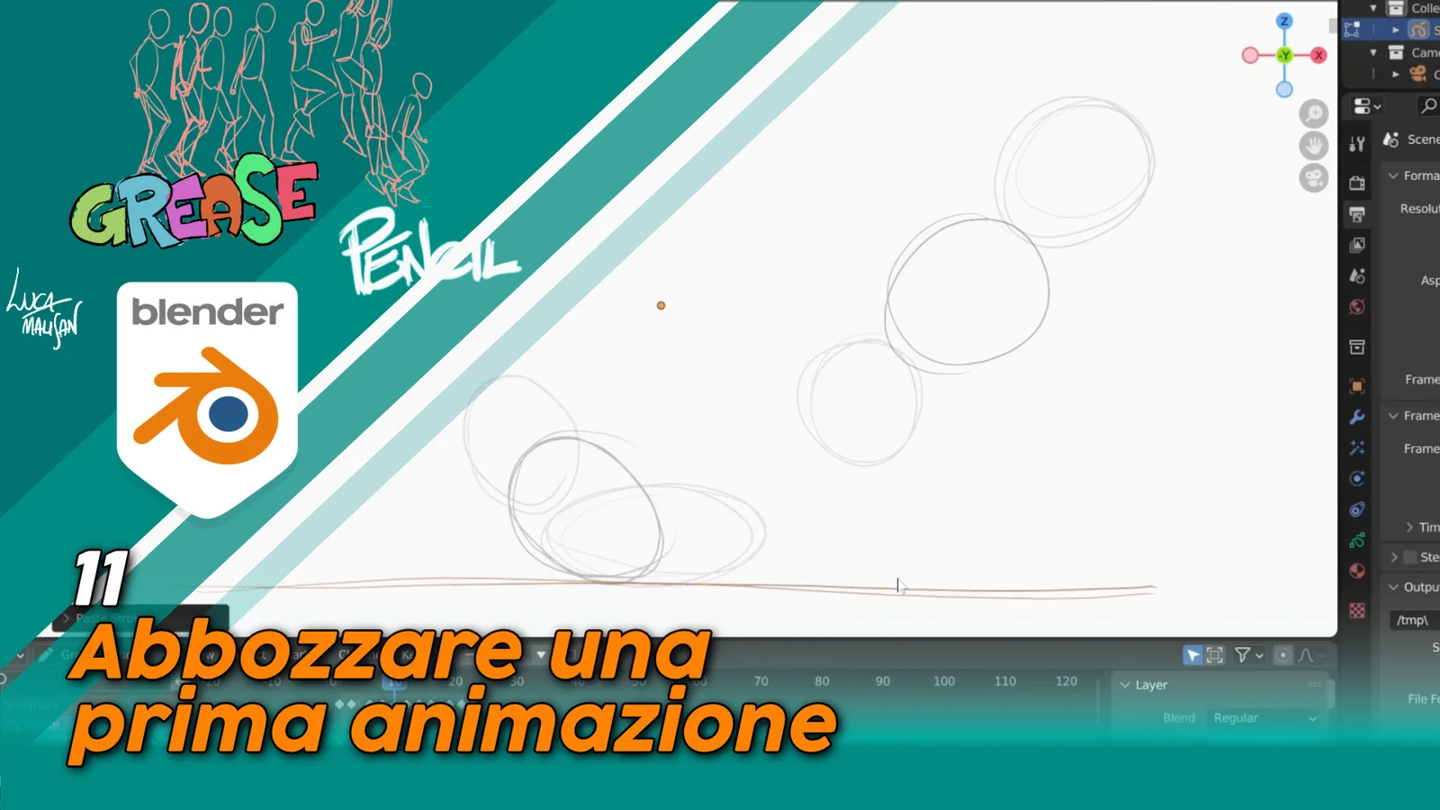 Grease Pencil per Blender screenshot 2