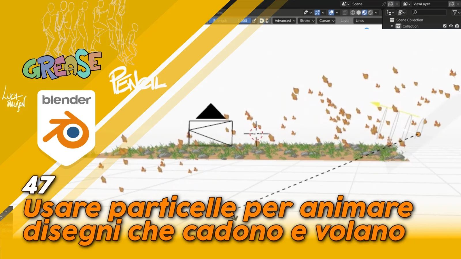 Grease Pencil per Blender screenshot 6