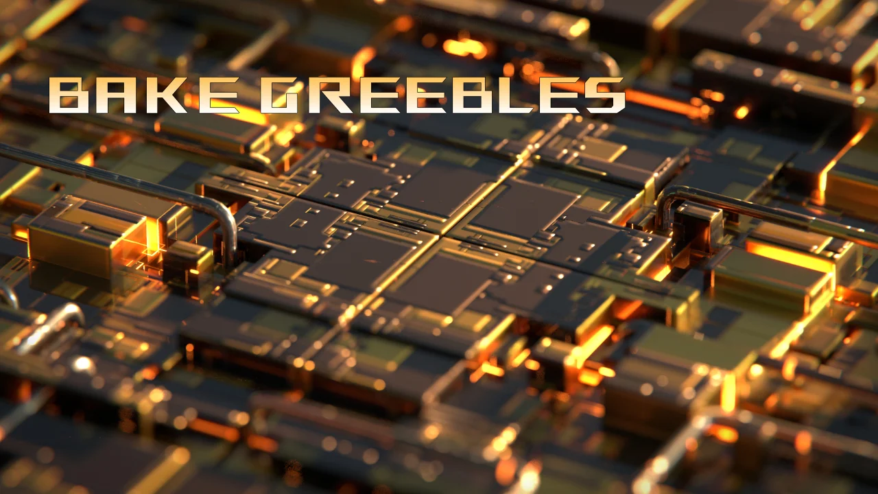 Greeble Bake screenshot 5