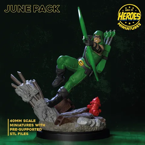 Green Arrow - Blender 3d models