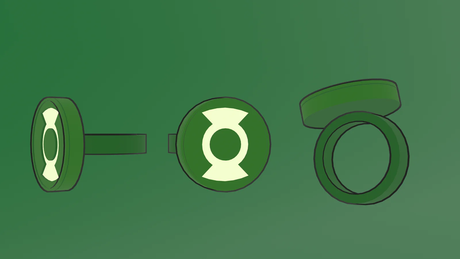 Green Lantern Ring And Battery screenshot 2